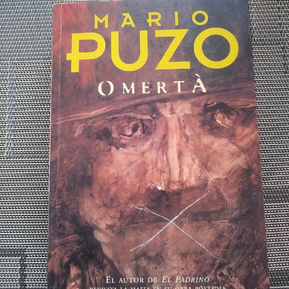 OMERTA Mario Puzo Spanish Novel Book 2000 Espanol - Picture 1 of 4